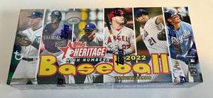 lot 23C image: 2022 Topps Heritage High Number Hobby Box Factory Sealed Baseball Cards