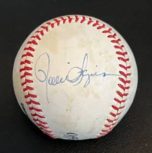 lot 43A image: Rollie Fingers Signed Baseball - Rawling Official League Ball