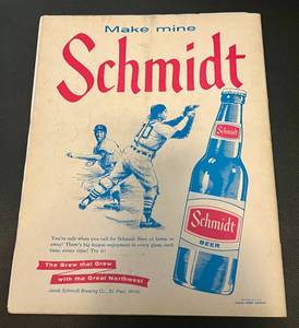 lot 47B image: 1964 Minnesota Twins Vintage Baseball Yearbook