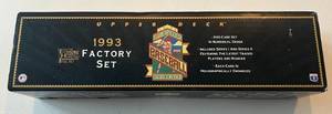 lot 76B image: 1993 Upper Deck Baseball Complete Factory Sealed Set - Derek Jeter RC