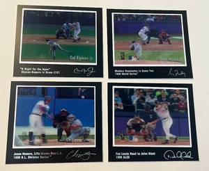 lot 97C image: Premier Instant Replay Baseball 5000 - Cal Ripken Jr., Derek Jeter, Chipper Jones, Greg Maddux