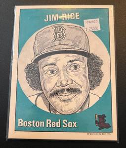 lot 205A image: 1983 OCONNELL & SON BASEBALL GREATS CARD COMPLETE SET OF 20 BASEBALL CARDS - includes Mantle