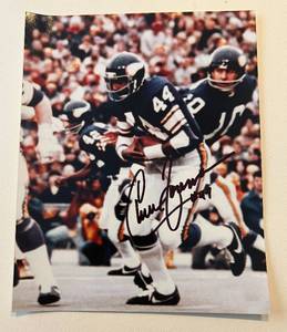 lot 97B image: Chuck Forman Signed 8x10 Photo Minnesota Vikings Football