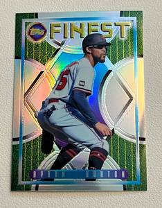 lot 78C image: Byron Buxton Refractor 2022 Topps Finest #166 Minnesota Twins Baseball Card