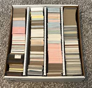 lot 15D image: Minnesota Twins Monsterbox Full of Thousands of Only Minnesota Twins Baseball Cards - 1970s, 1980s, 1990s