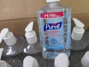 12- 12 oz Purell Hand Sanitizer...