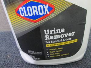 3 Gallons Clorox Urine Remover...