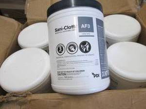 12- 160 ct Canisters PDI SaniCloth ...