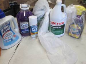 Assorted Cleaning Products...