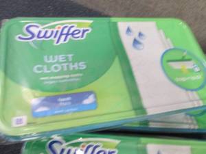 5- 12 pks Swiffer Wet Cloths...