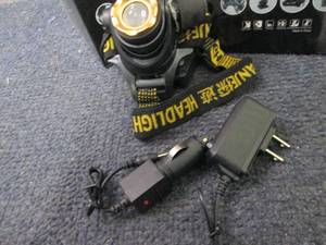 2 High Power Head Lamps with 2 Char...