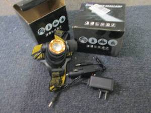 2 High Power Head Lamps with 2 Char...