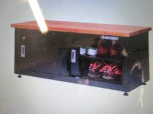 Husky Steel Storage Bench in Black ...