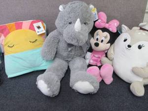 4 Large Plush...