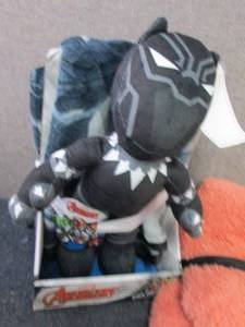 Black Panther & Throw, Sherpa Blank...