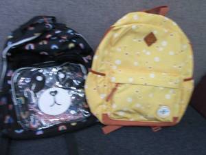 2 Back Packs...