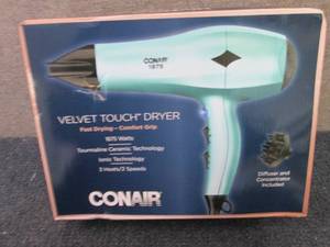 Conair Velvet Touch Hair Dryer...