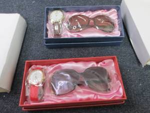 2 Sunglasses & Watch Sets...