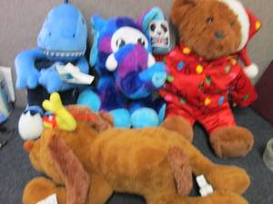 4 Large Plush...