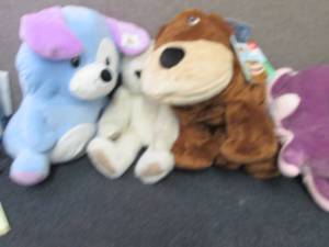 4 Large Plush...
