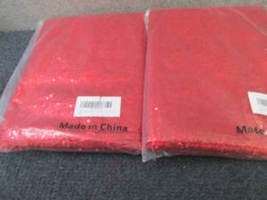 2 each 4x7 ft Sequinned Party Curta...