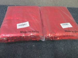 2 Sets of 2- 2x8 ft Sequinned panel...