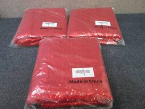 3 Sequinned Tablecloths...
