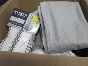 Box of Assorted Curtains...