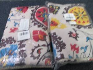 2- 55x86 inch Table Cloths...