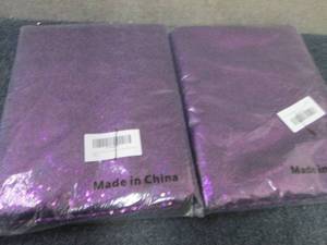 2- 60x102 Sequinned Tablecloths...