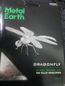 12- Metal Earth Dragonfly 3D Steel ...