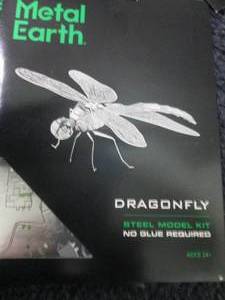 12- Metal Earth Dragonfly 3D Steel ...