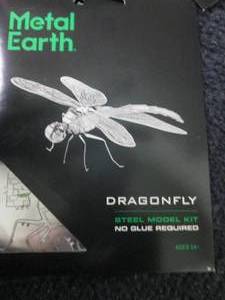12- Metal Earth Dragonfly 3D Steel ...
