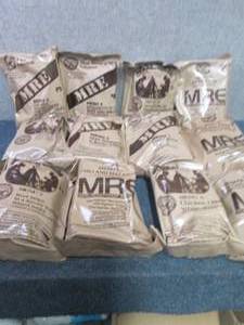 Sealed Case of 12 MREs Meal Ready ...