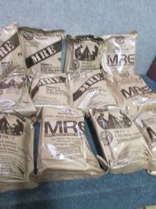 Sealed Case of 12 MREs Meal Ready ...