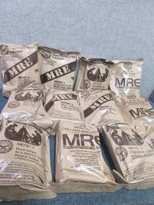 Sealed Case of 12 MREs Meal Ready ...