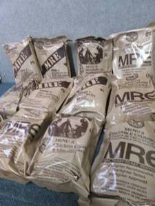 Sealed Case of 12 MREs Meal Ready ...