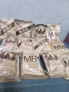 Sealed Case of 12 MREs Meal Ready ...