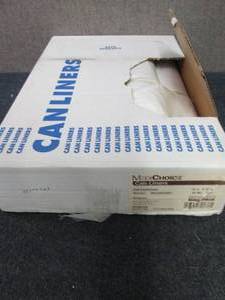 Case of 250 Medichoice Clear 33 Gal...