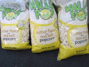 3- 16 oz Bags Valley Pop Sea Salt P...