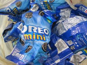 12- 3 oz Bags Oreos Minis...