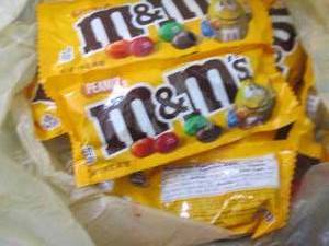 12- 1.74 oz Peanut M&Ms...