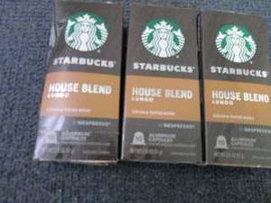 3- 10 ct Starbucks House Blend Nesp...
