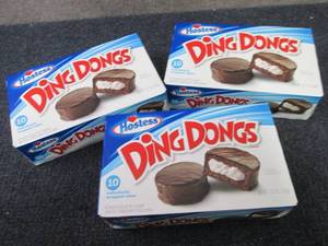 3- 10ct Boxes Hostess Ding Dongs...