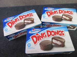 3- 10ct Boxes Hostess Ding Dongs...