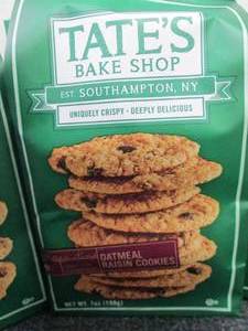 3- 7 oz Tates Bake Shop Oatmeal Ra...