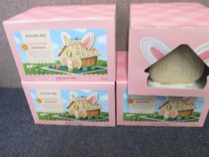 4 Bunny Ears Cookie House Decoratin...