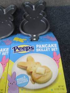 4 Peeps Pancake Skillet Sets...