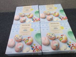 4- 6ct Smashable Egg Decorating Kit...