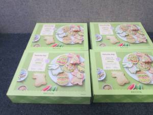 4- 8 ct Eggs & Bunnies Cookie Decor...